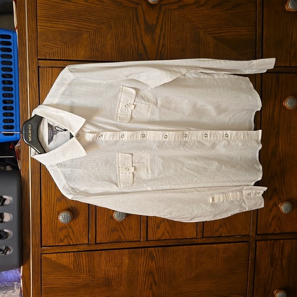 ADDITION ELLE button down stripped shirt. Sz 18 - Picture 1 of 7